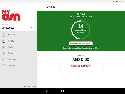 my osn account troubleshooting